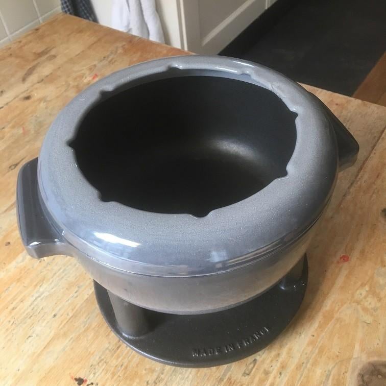 STAUB fondueset, Ophalen, Gebruikt, Brander, Fondueset