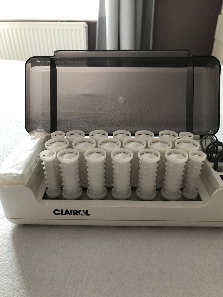 Krulspelden  Cassette  Clairol ., Ophalen, Zo goed als nieuw, Haarverzorger of -hersteller