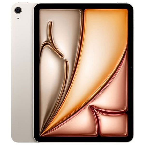 Apple iPad Air M3 (2025)-11 inch-Wi-Fi-128GB-Starlight, Computers en Software, Apple iPads, Ophalen, Apple iPad Air, 11 inch, Zo goed als nieuw