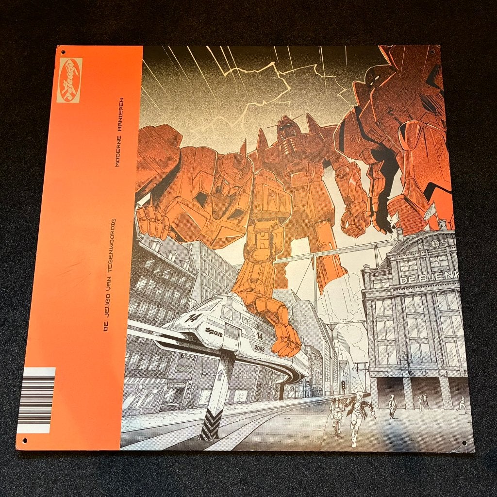 origineel GROOT vierkant DE JEUGD VAN TEGENWOORDIG paneel, Ophalen, Gebruikt, Limited edition, Overige formaten