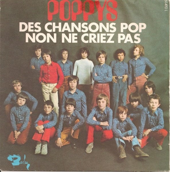 Poppys - Des Chansons Pop (Single), Gebruikt, 7 inch, Pop, Overige typen