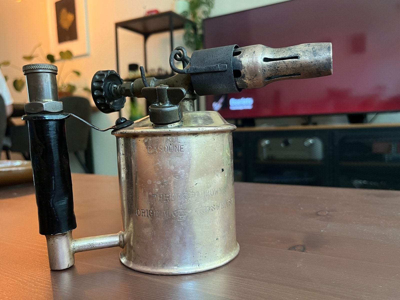Vintage, antieke Primus Soldeerlamp / Benzinebrander, Ophalen of Verzenden