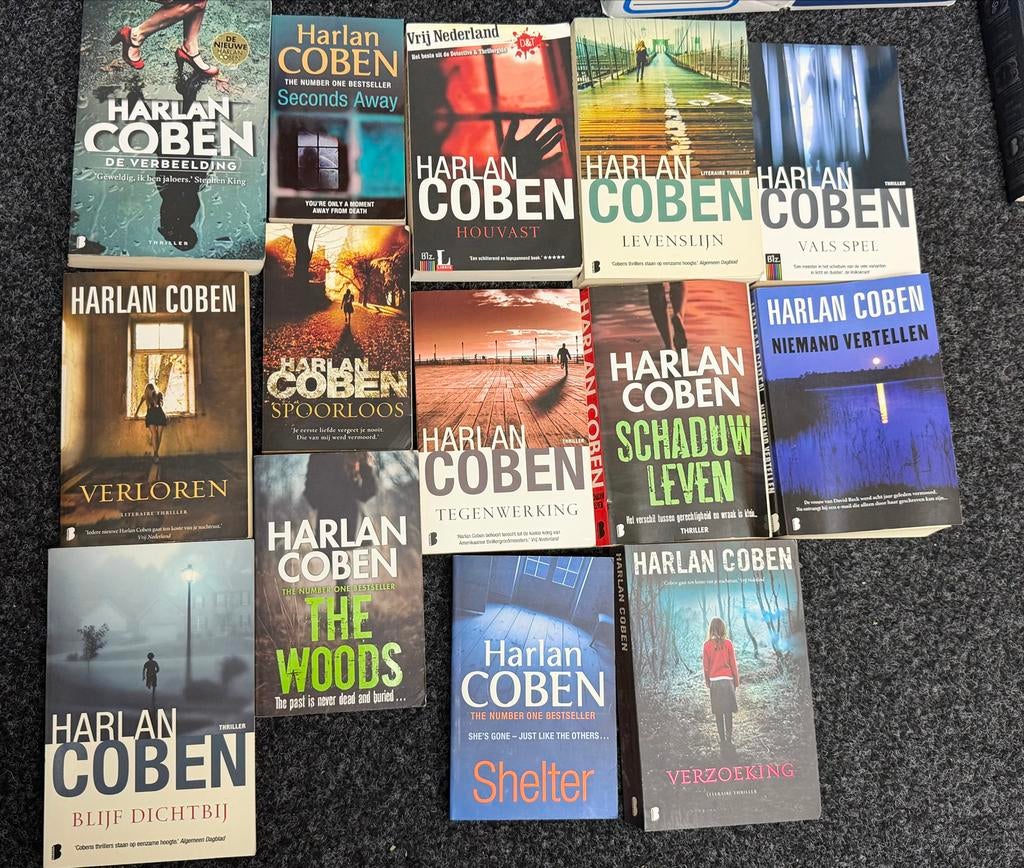 Harlan Coben Boeken, Ophalen of Verzenden, Gelezen