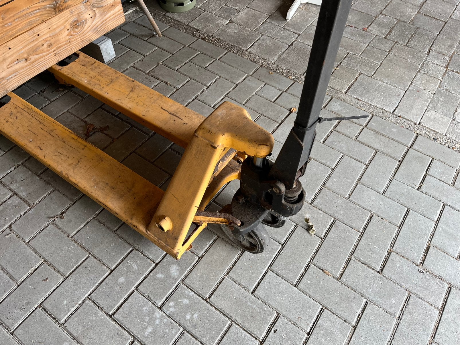 Pallet wagen, 100 liter of meer, Ophalen, Gebruikt, Transportkar