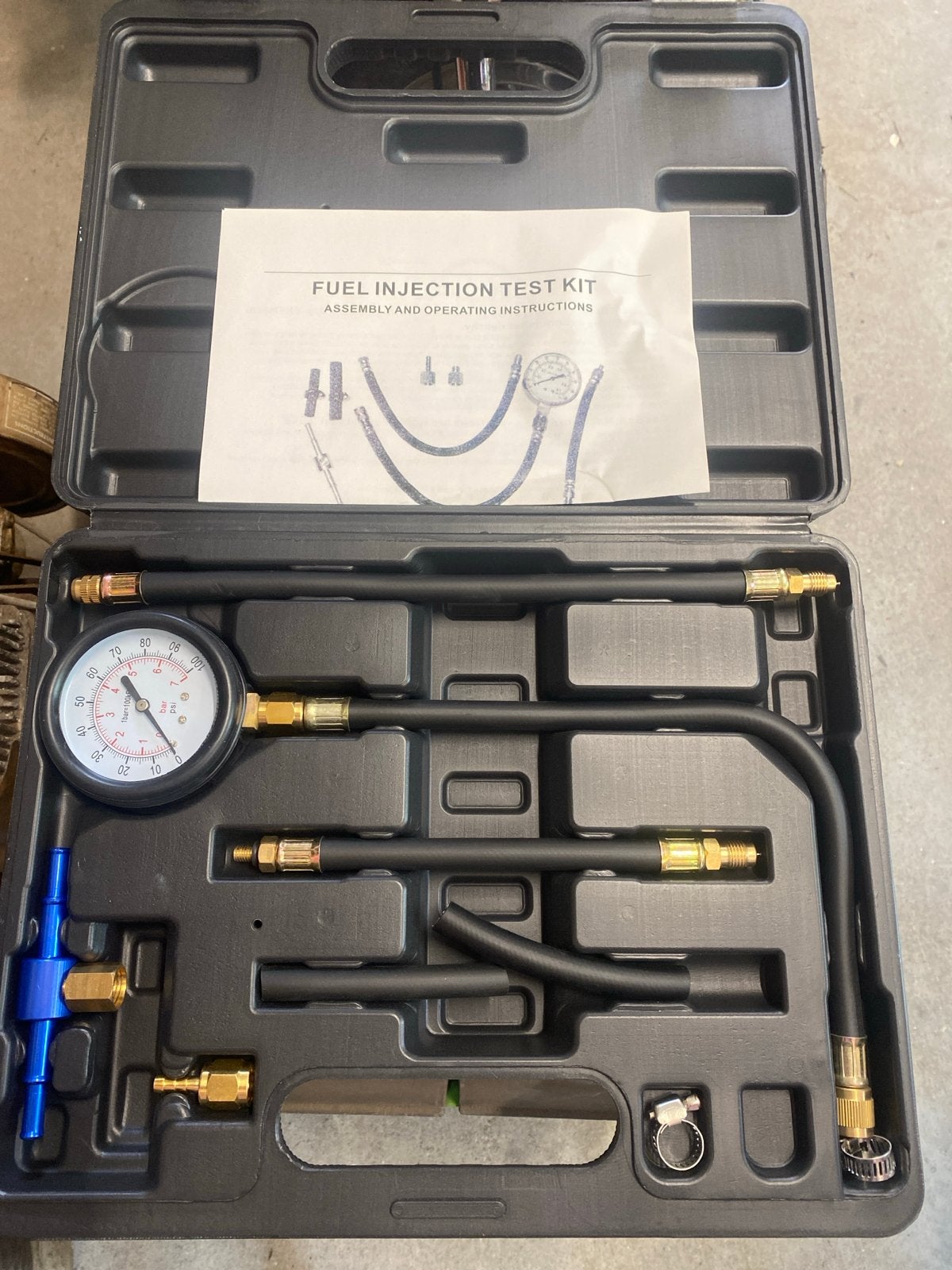Brandstofinjectie Test Kit - Diagnose Gereedschap, Ophalen of Verzenden, Gebruikt