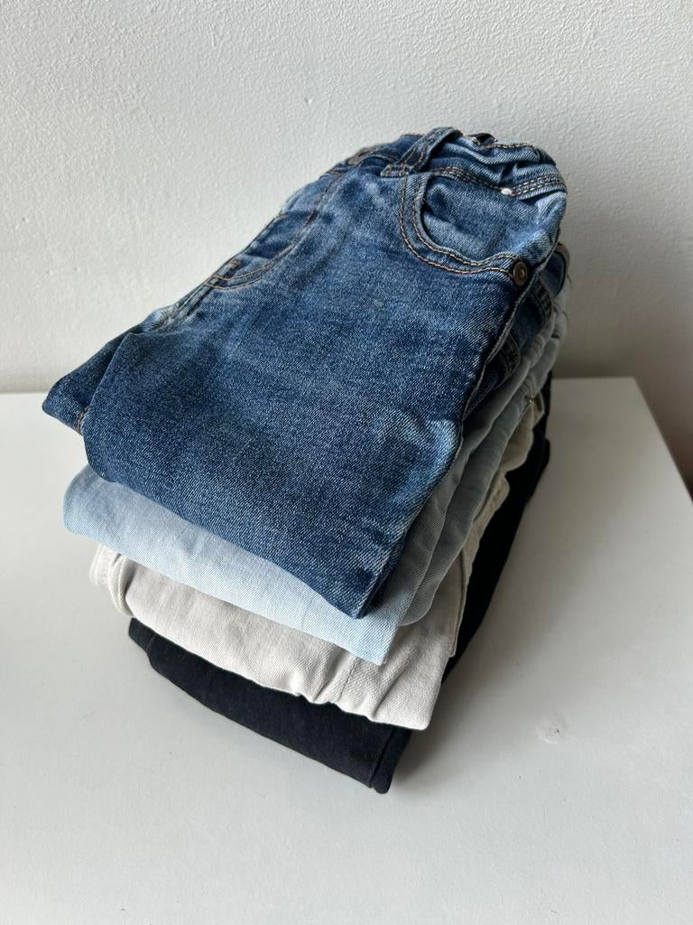 Kledingpakket - Spijkerbroekjes, Ophalen of Verzenden, Zo goed als nieuw, Blauw, W28 - W29 (confectie 36)