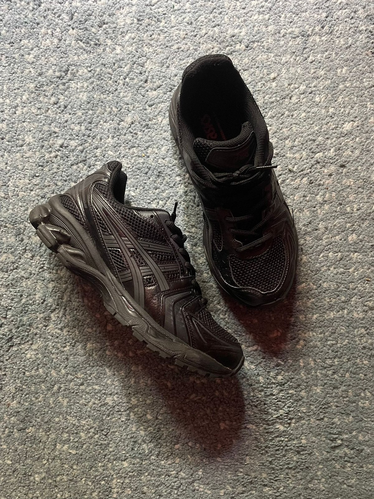 Asics kayano zwart, Ophalen of Verzenden, Zo goed als nieuw, Zwart