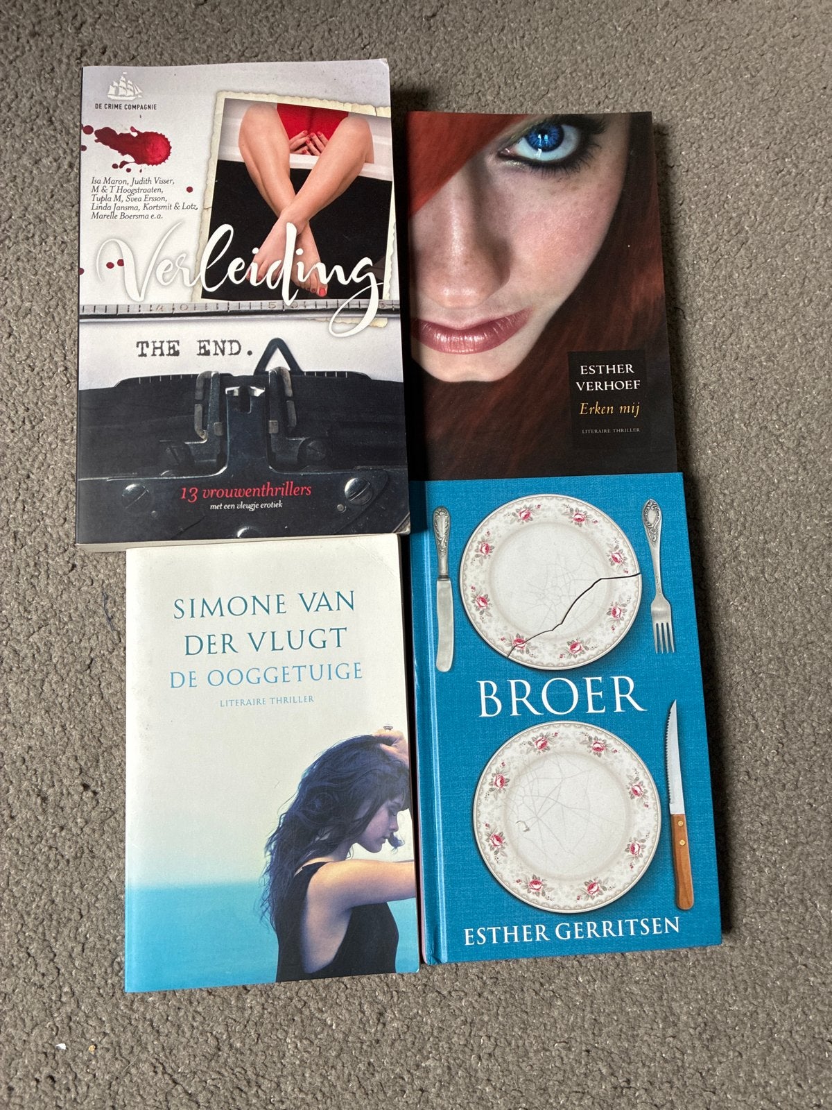 Thriller boekenpakket: Verleiding, Erken Mij, De Ooggetuige,, Ophalen of Verzenden, Gelezen