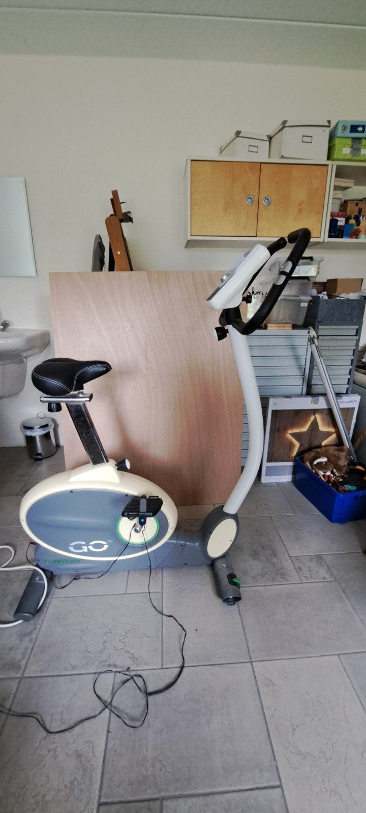 Tunturi GO Hometrainer - Perfect voor thuisworkouts, Ophalen, Gebruikt, Hometrainer