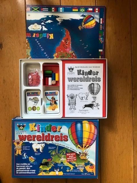 Kinderwereldreis: Nieuw spel! Leuk aardrijkskunde leren, Ophalen of Verzenden, Nieuw, Taal en Lezen