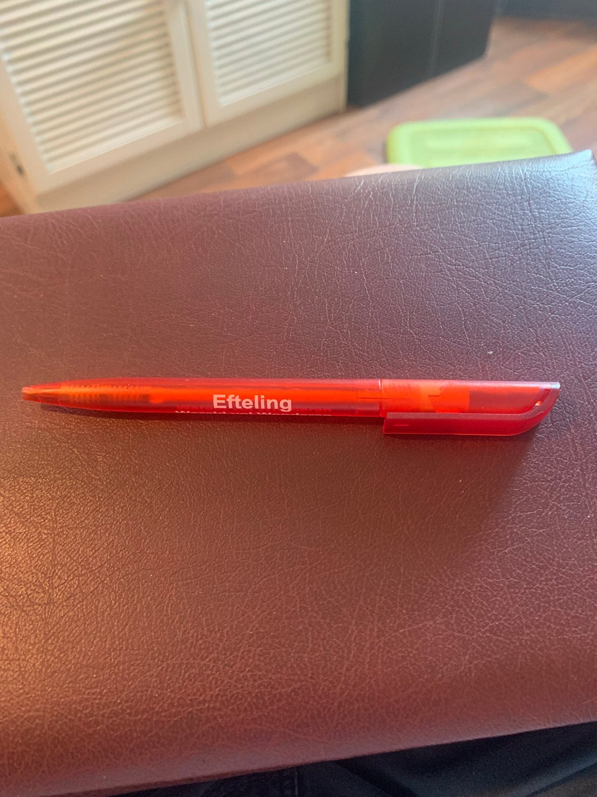 Vintage Efteling pen "Wereld vol Wonderen" (15+ jaar oud), Ophalen of Verzenden, Gebruikt, Gebruiksvoorwerp