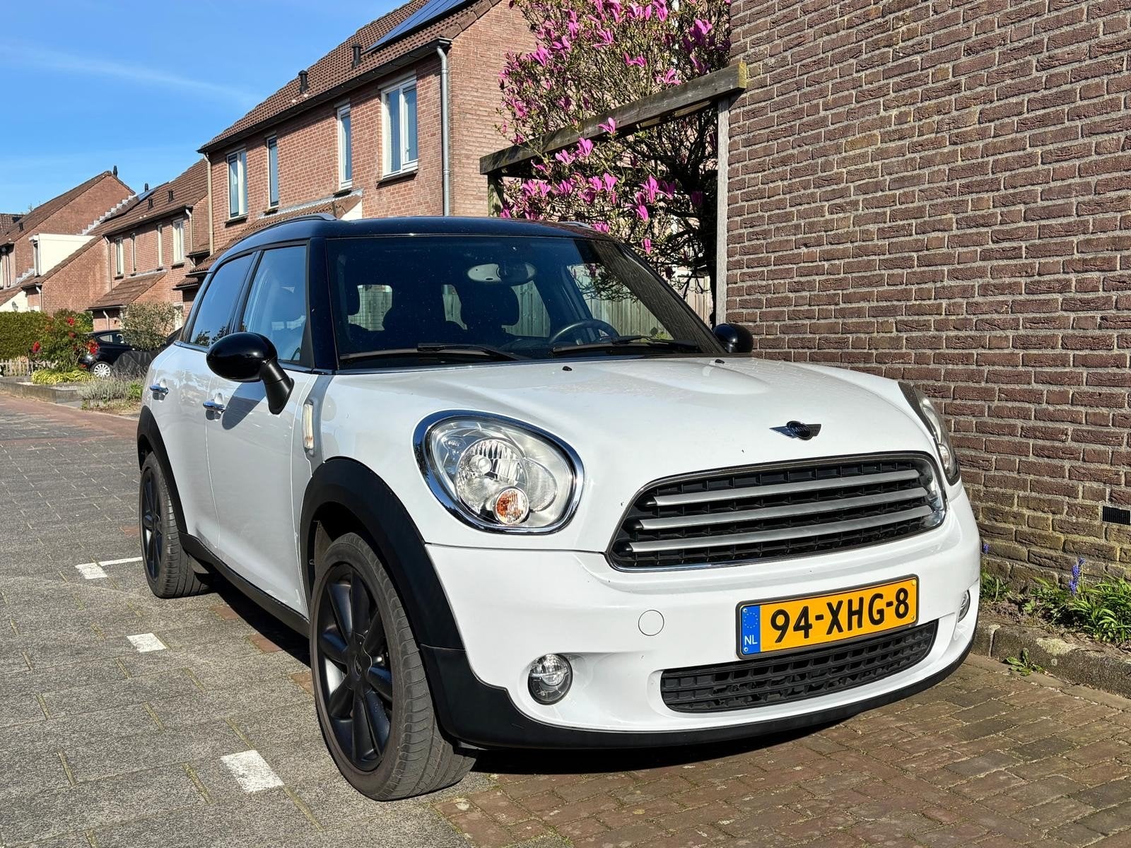Stoere Mini Cooper Countryman 2012 Wit met zwarte velgen!, Auto-onderdelen, Ophalen, Gebruikt, Mini