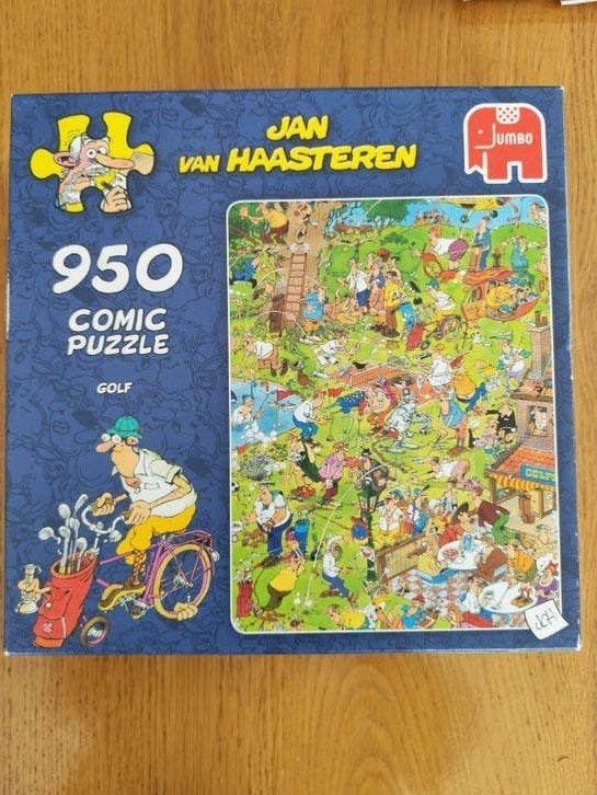 Jan van Haasteren Golf puzzel 950 stukjes, Ophalen of Verzenden, 500 t/m 1500 stukjes, Zo goed als nieuw, Legpuzzel