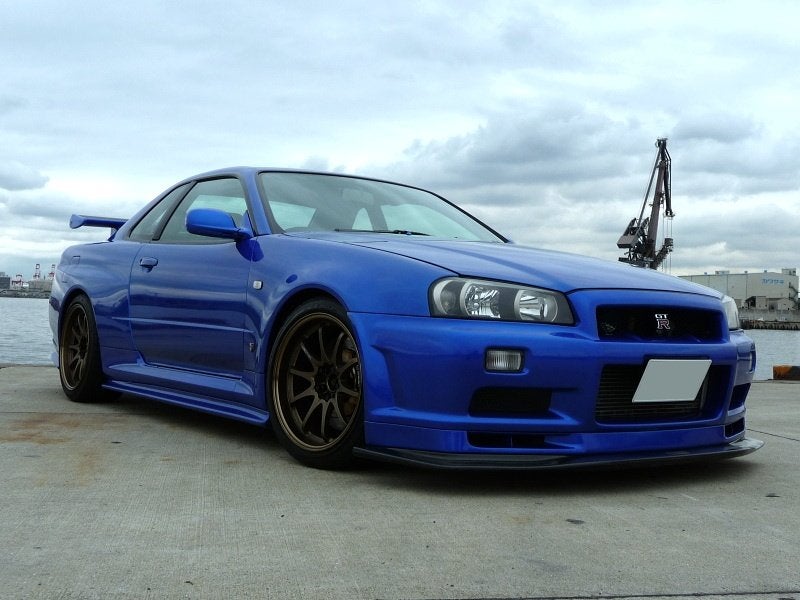 Carshop F1 Carbon voorlip diffuser - Skyline R34 GTR GT-R, Ophalen of Verzenden
