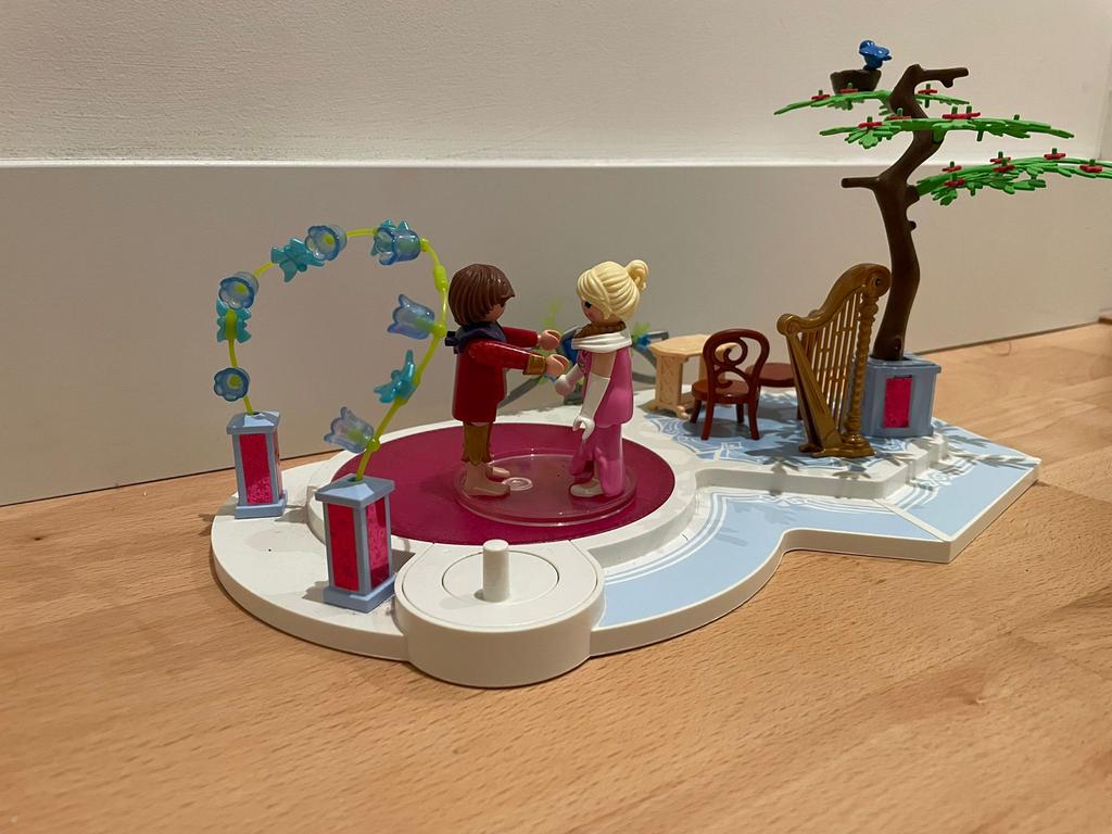 Playmobil Frozen Koninklijk Bal met Elsa en Jack Frost, Ophalen of Verzenden, Zo goed als nieuw, Complete set