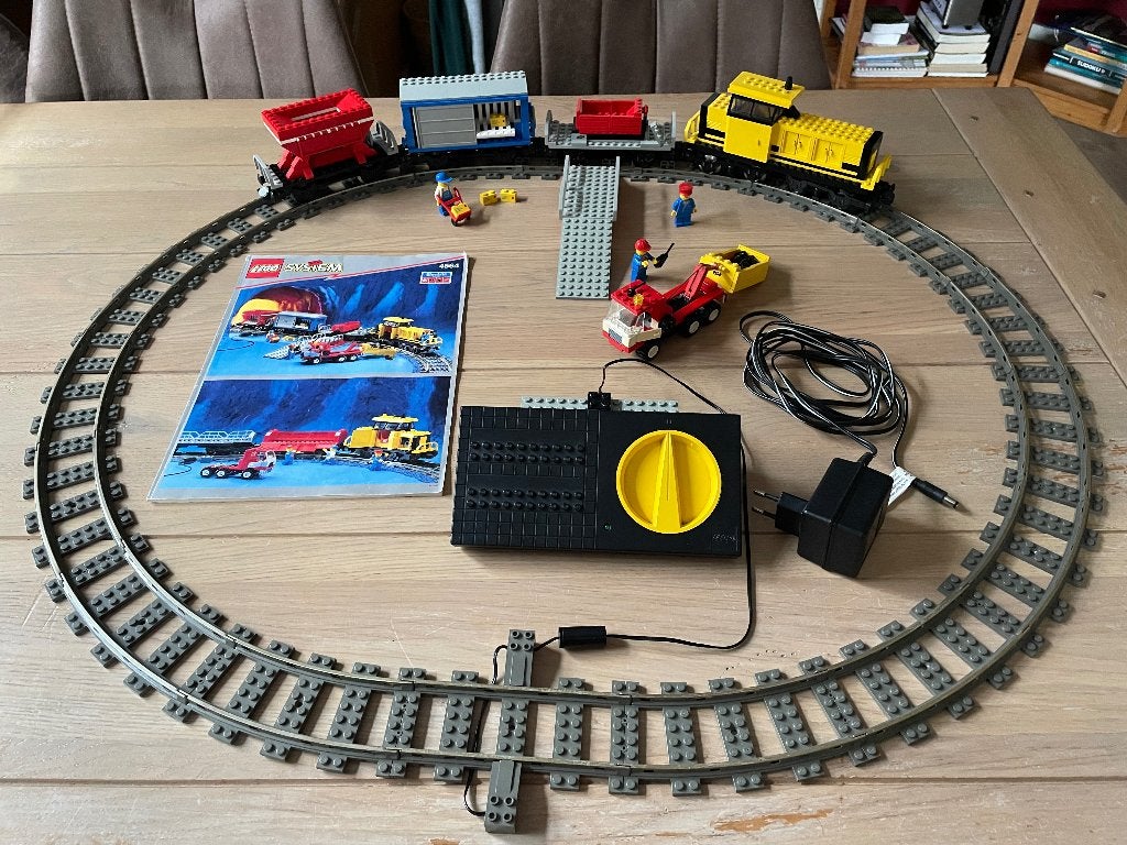 Lego 4564 trein, 9 volt compleet, Gebruikt, Lego, Ophalen of Verzenden, Compleet
