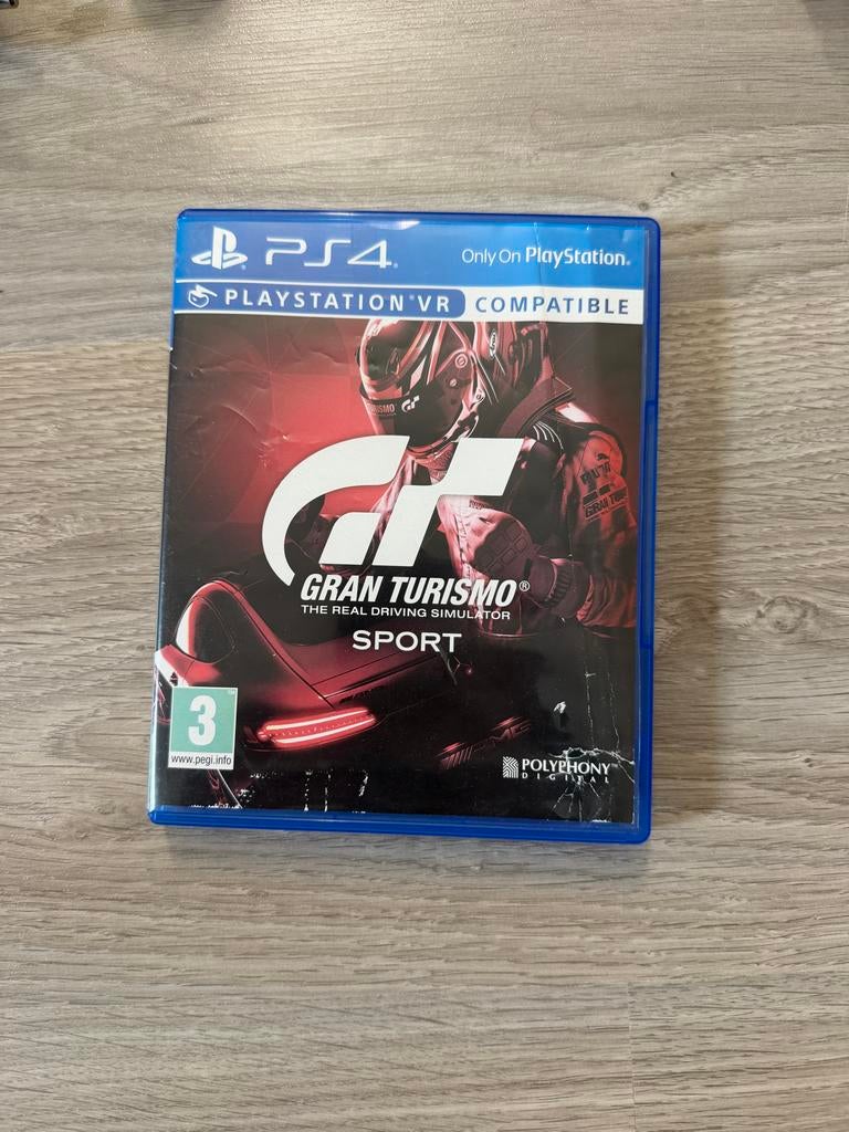 Gran Turismo Sport PS4, Spelcomputers en Games, Games | Sony PlayStation 4, Online, Gebruikt, 1 speler, Racen en Vliegen