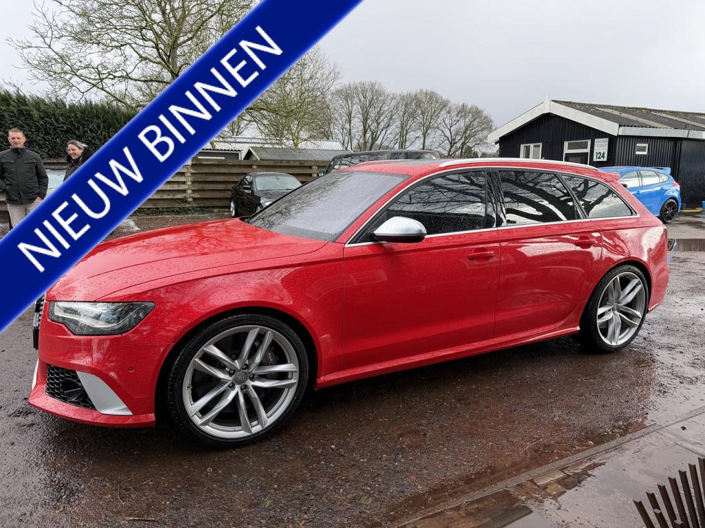 Audi A6 Avant 4.0 TFSI RS 6 67.xxxkm!|MISANO.ROOD|B&O|PANO|K, Automaat, Euro 5, Gebruikt, 8 cilinders