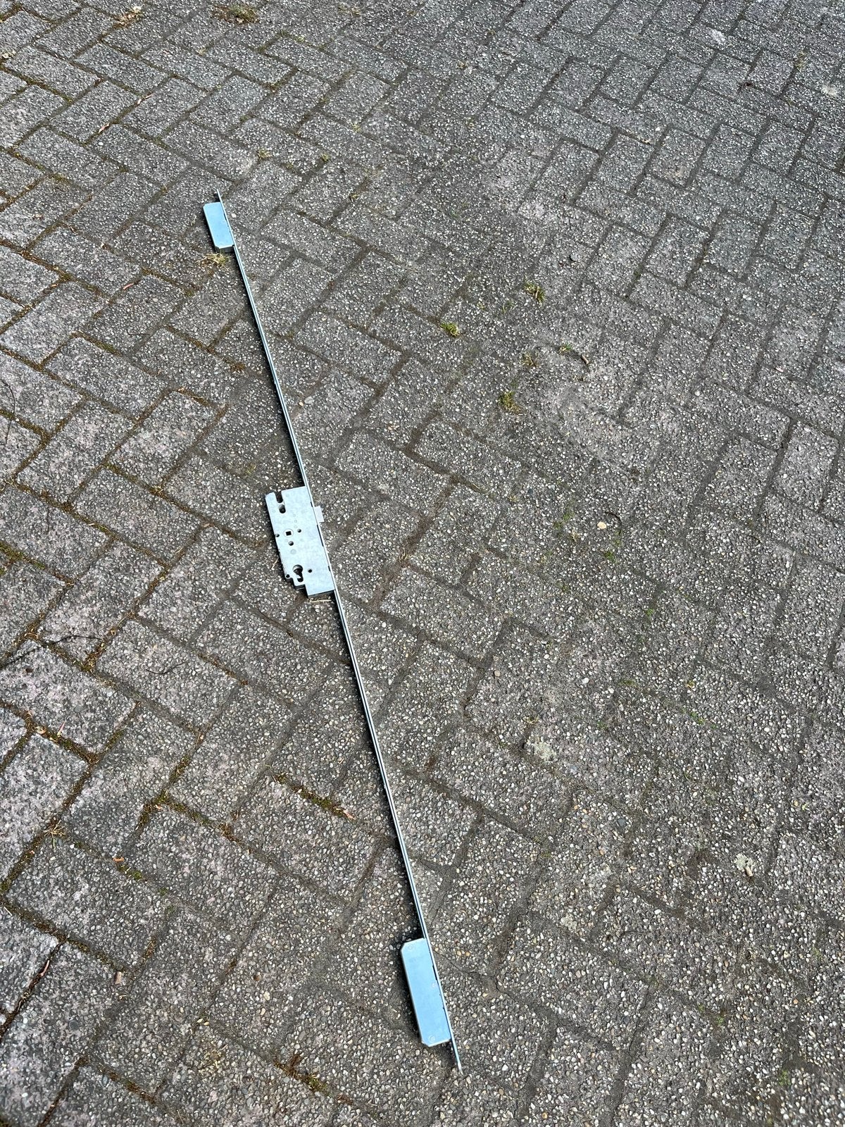 Driepuntssluiting deur, Ophalen of Verzenden, Gebruikt, IJzer, Slot