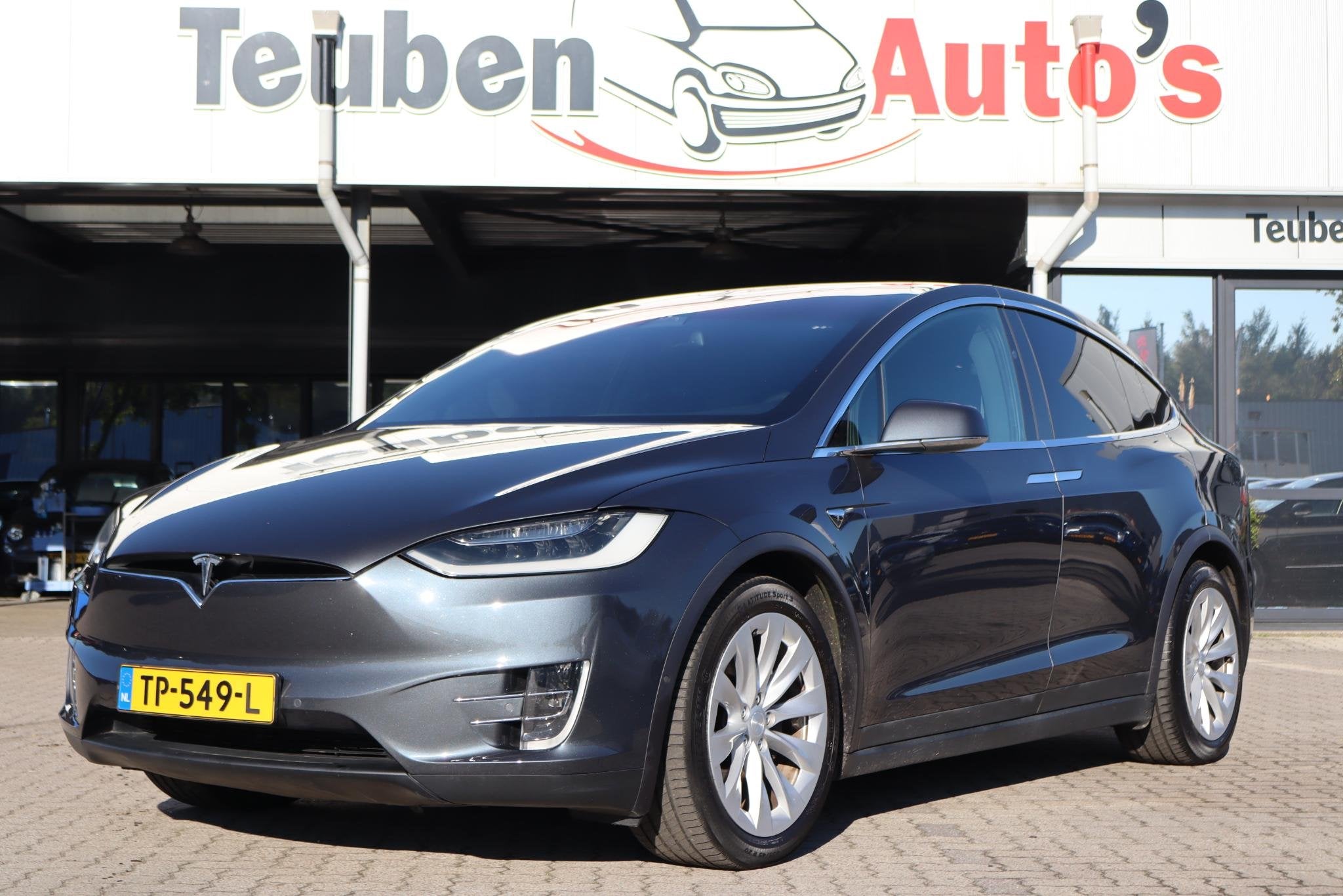 Tesla Model X 75D Base | 7 Persoons | SOH 90,1% | Trekhaak |, Auto's, Automaat, Model X, Gebruikt, 124 €/maand