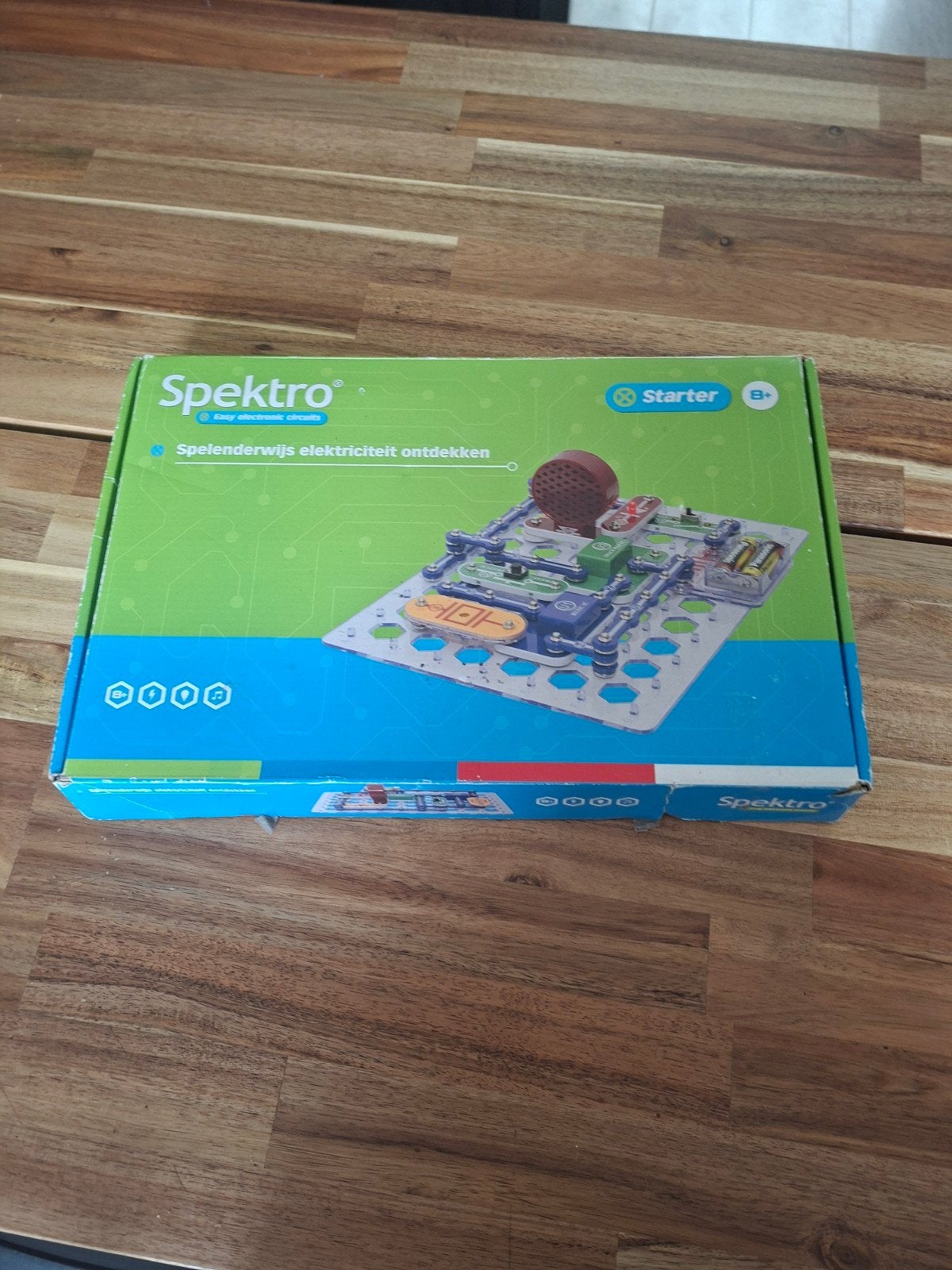 Spektro Easy Circuits Starterset - Werkt nog prima!, Ophalen of Verzenden, Gebruikt, Bouwen, Met licht