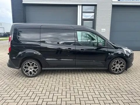 Ford Transit Connect L2 1.5 Ecoblue HP 100pk 2023 Zwart, Auto's, Voorwielaandrijving, Dealer onderhouden, Stof, 4 cilinders