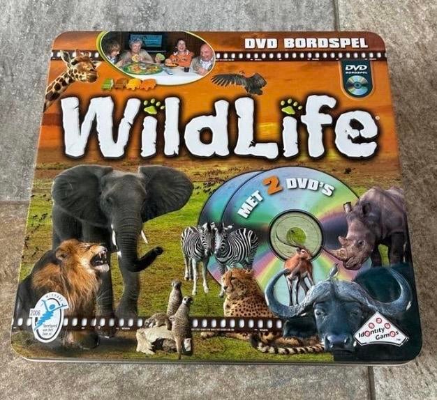 Wildlife DVD bordspel, Hobby en Vrije tijd, Gezelschapsspellen | Bordspellen, Ophalen of Verzenden, Gebruikt