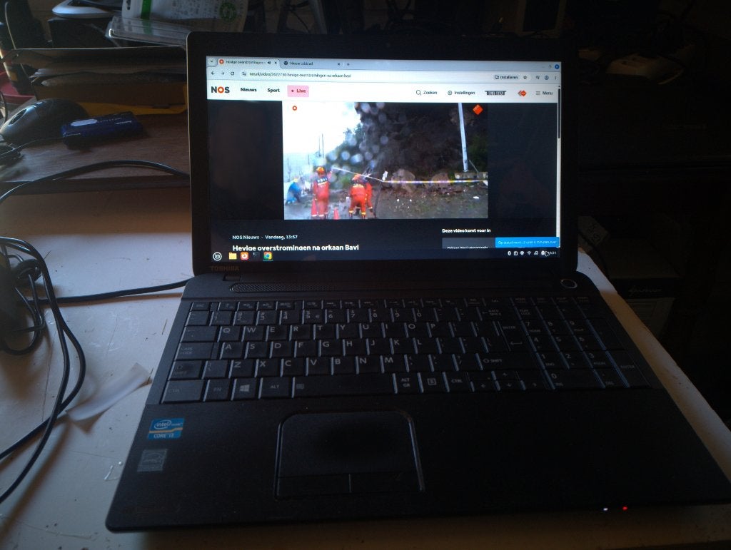 Toshiba Satellite C50-A-19U laptop, Computers en Software, Windows Laptops, Ophalen, HDD, 2 tot 3 Ghz, 160GB