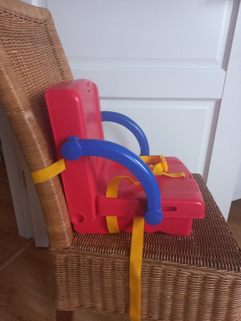 Kidskit inklapbare stoelverhoger reisstoel, Ophalen of Verzenden, Zo goed als nieuw, Inklapstoel, Afneembaar eetblad