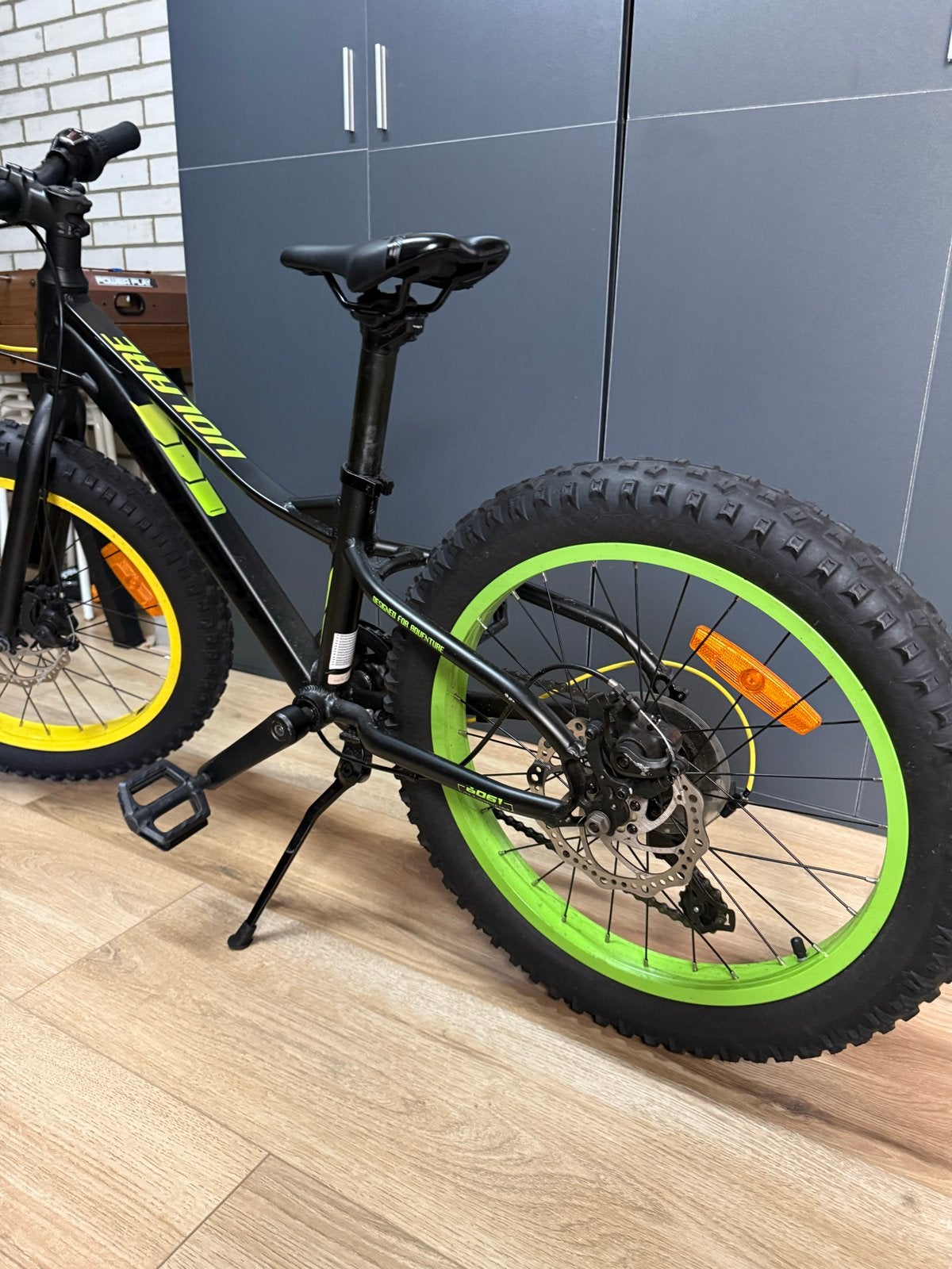 Volare bike 20 inch - Zwart/Groen/Geel - Zo goed als nieu, Ophalen, Zo goed als nieuw, Staal, 16 tot 20 inch