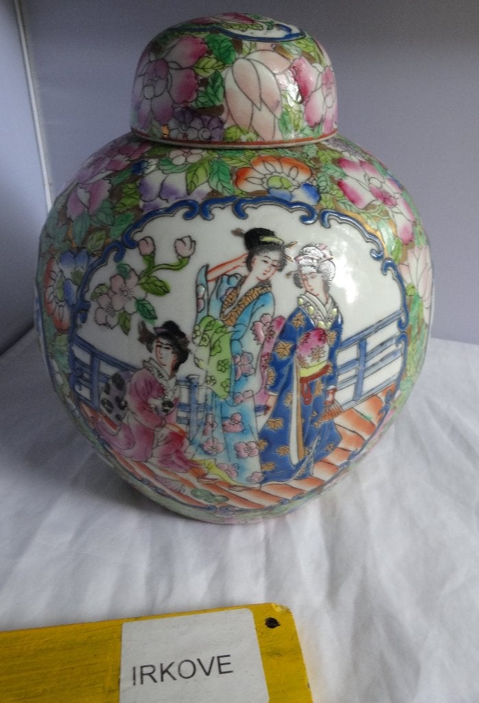GROTE CHINESE GEMBER POT * Beeldschoon! Nr. 55 *, Antiek en Kunst, Verzenden