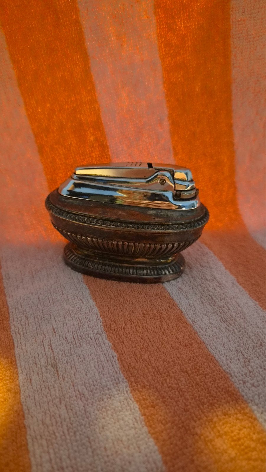 ronson tafelaansteker antiek vintage, Verzamelen, Ophalen of Verzenden, Gebruikt, Aansteker
