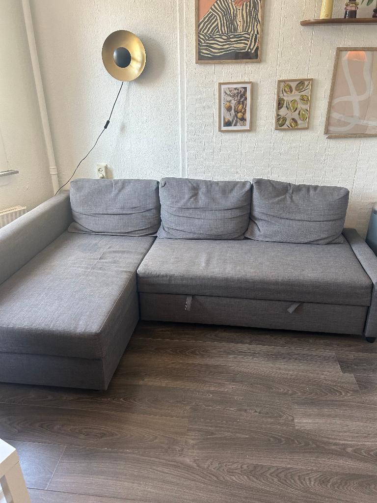 Fritheten ikea slaapbank gratis ophalen, Ophalen, Gebruikt, Driepersoons, Hoekbank