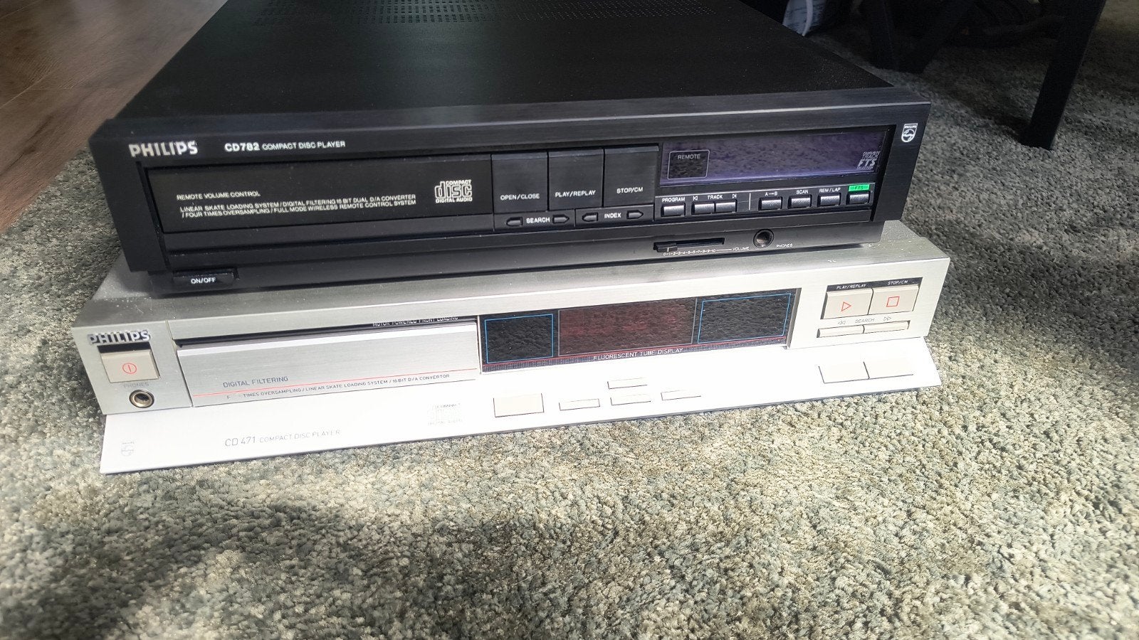 philips mooie cd spelers tda1541 tda1541A cdm drive, Ophalen of Verzenden, Zo goed als nieuw, Philips