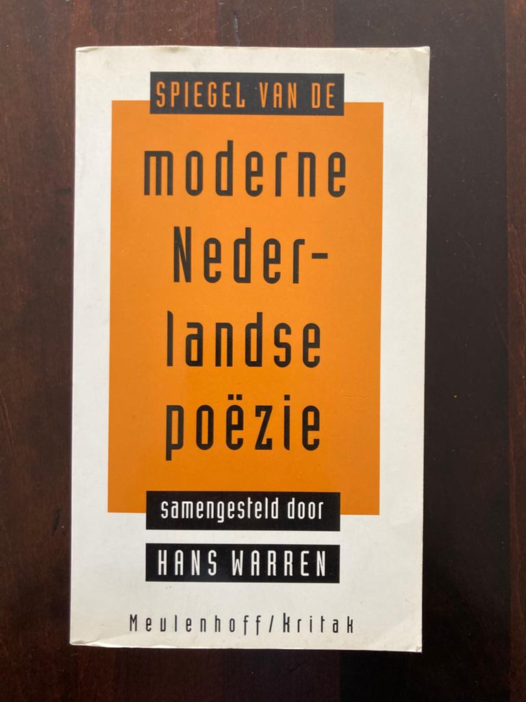 Spiegel van de moderne Nederlandse poëzie - Hans Warren, Ophalen of Verzenden, Zo goed als nieuw, Meerdere auteurs