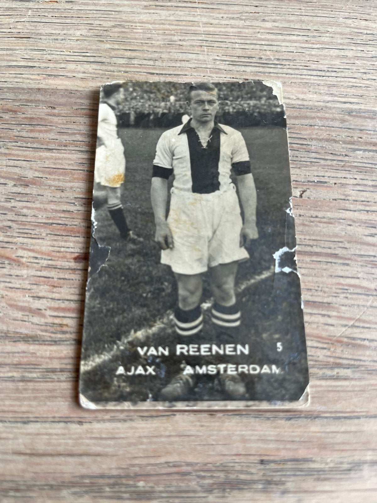 Millhoff voetbalplaatje Van Reenen Ajax Amsterdam, Ophalen of Verzenden, Gebruikt, Ajax