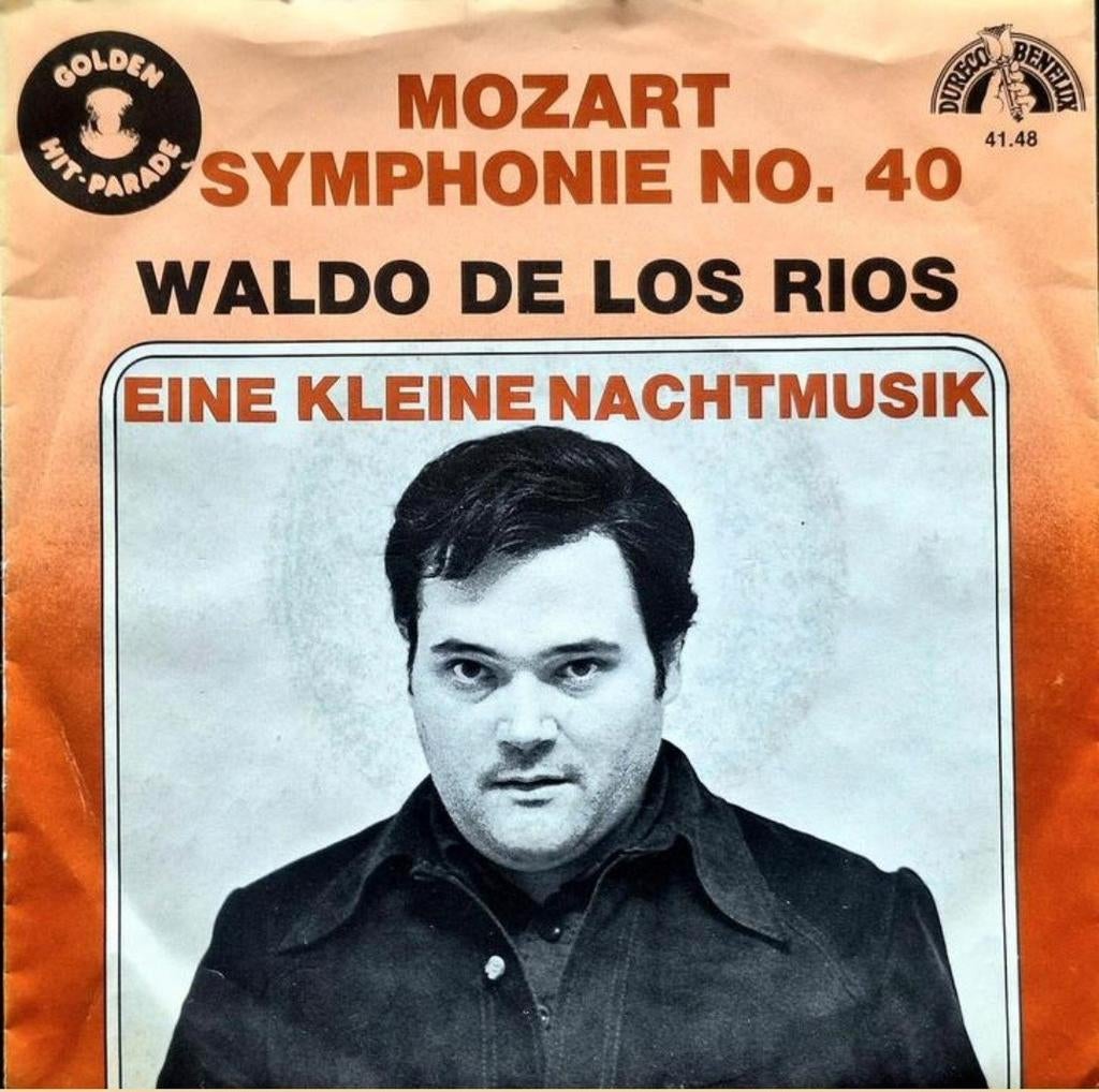 7"/SINGLE  WALDO DE LOS RIOS - Mozart Symphonie No.40, Cd's en Dvd's, Vinyl Singles, Ophalen of Verzenden, Gebruikt