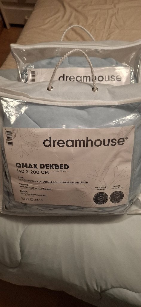 2 x 1 personen dekbedovertrek Dreamhouse, Huis en Inrichting, Slaapkamer | Beddengoed, Overige kleuren, Dekbedovertrek, Tweepersoons