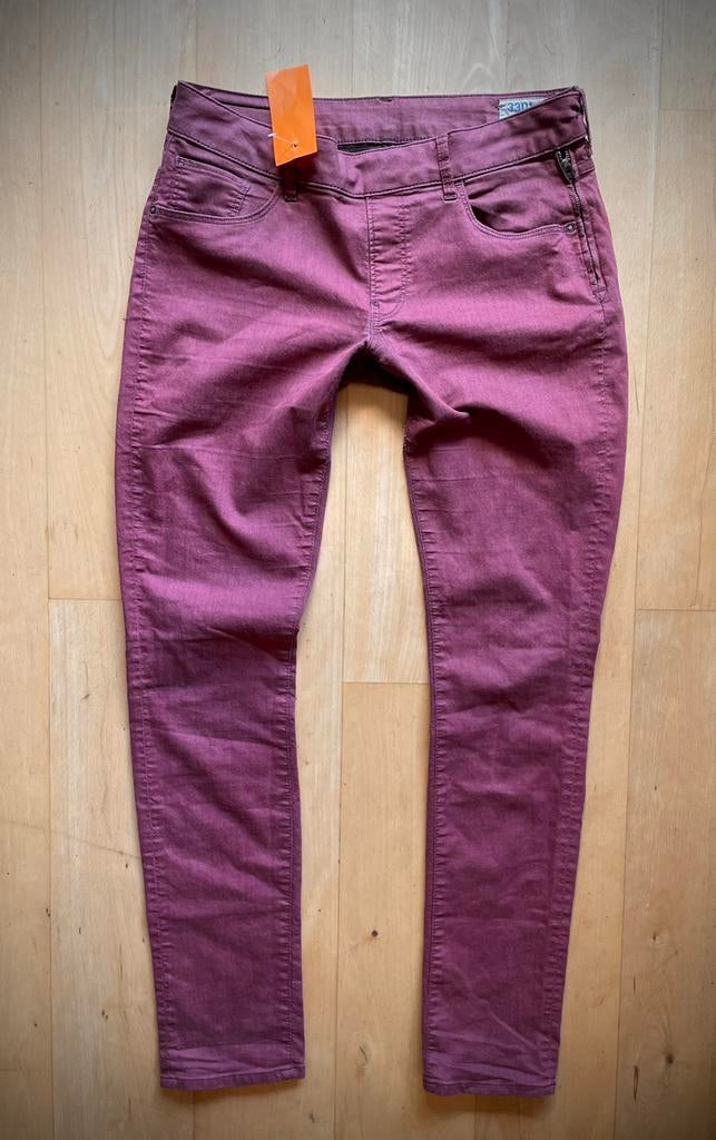 G Star Raw Super Skinny Wmn jeans broek (wijn) rood W32 L32, Ophalen of Verzenden, Zo goed als nieuw, Overige kleuren, W28 - W29 (confectie 36)