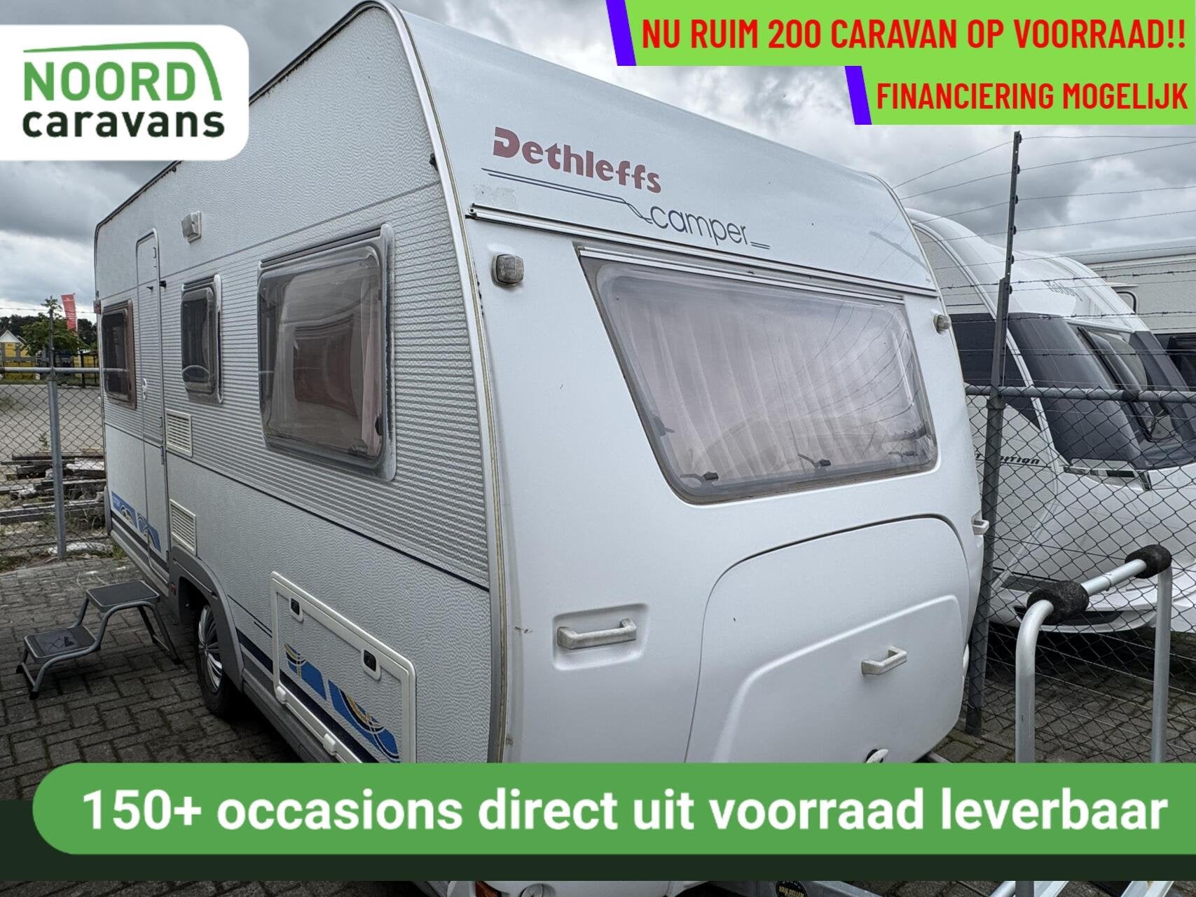 Dethleffs CAMPER 460 DB, DWARSBED, RONDZIT, VOORTENT, Caravans en Kamperen, Serviceluik, Rondzit, Bedrijf, 750 - 1000 kg