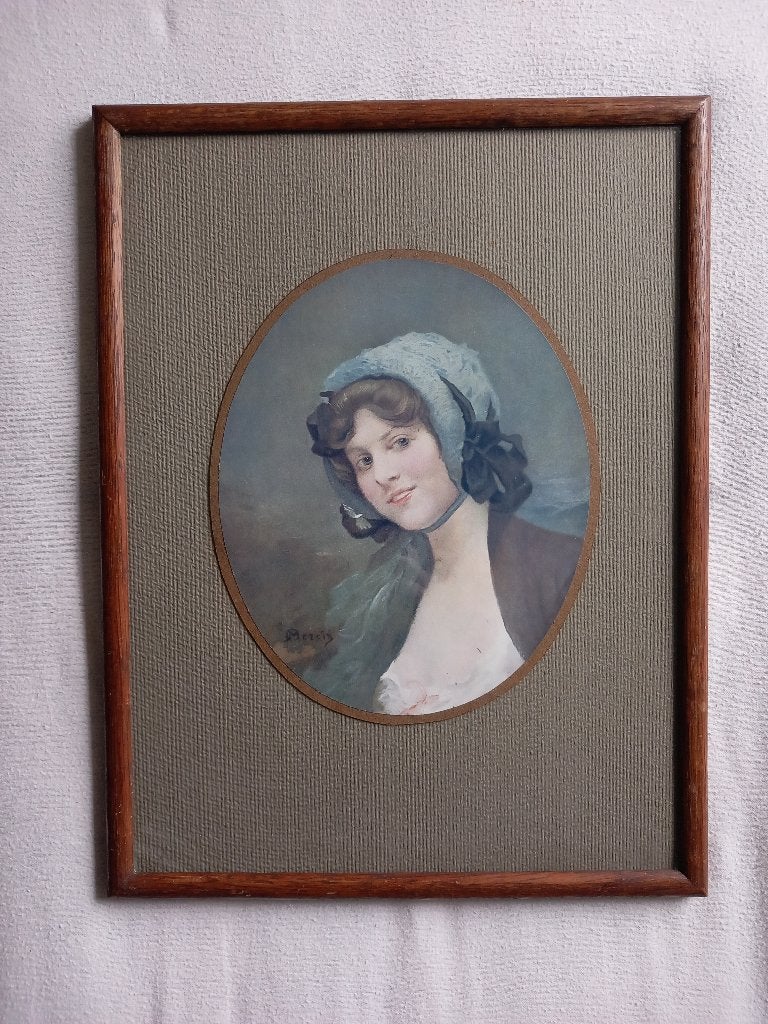 Portret van een jonge dame, Ophalen