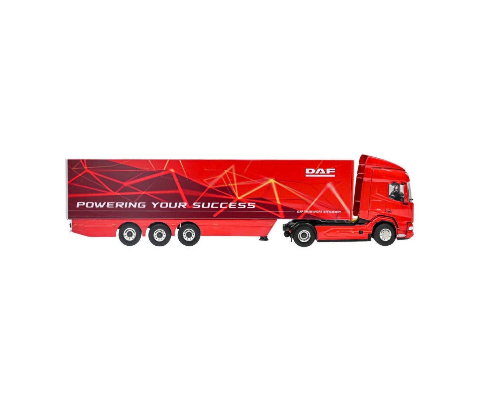 DAF XF truck en trailer - 1:50 (WSI), Ophalen of Verzenden, Nieuw, Bus of Vrachtwagen, Wsi