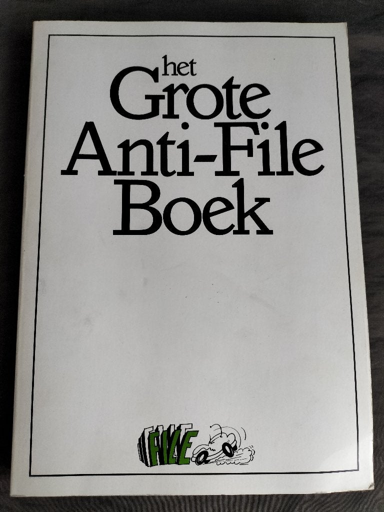 Het Grote Anti-File Boek, Ophalen of Verzenden, Zo goed als nieuw