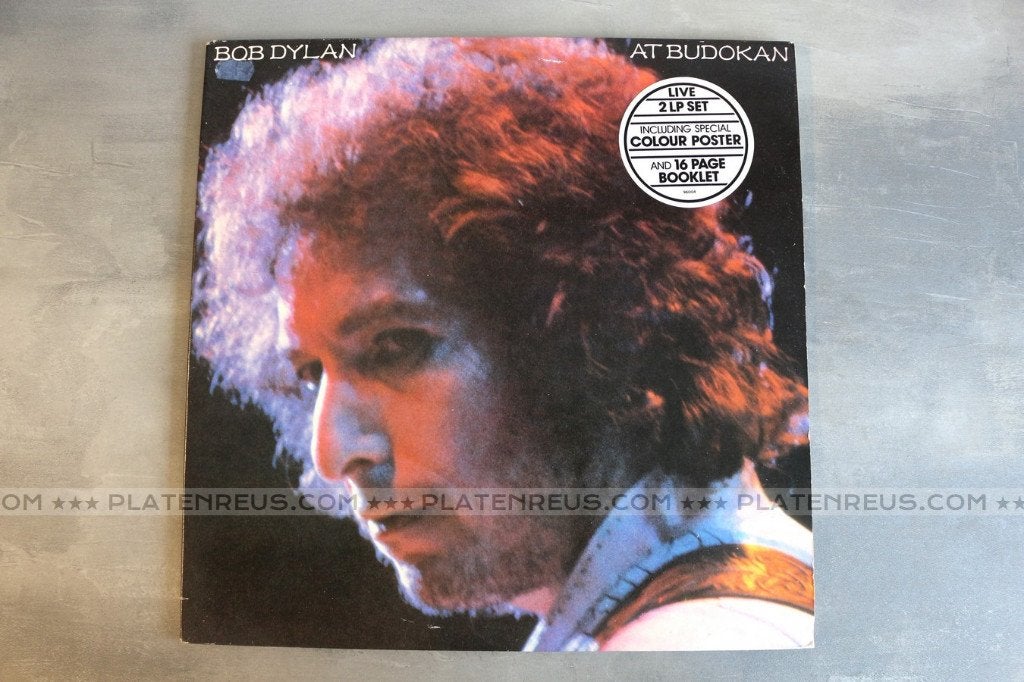 Bob Dylan – Bob Dylan At Budokan 2 LP ( 1978 Rock ) 2130, LP, Gebruikt, Ophalen of Verzenden, Inclusief binnenhoes