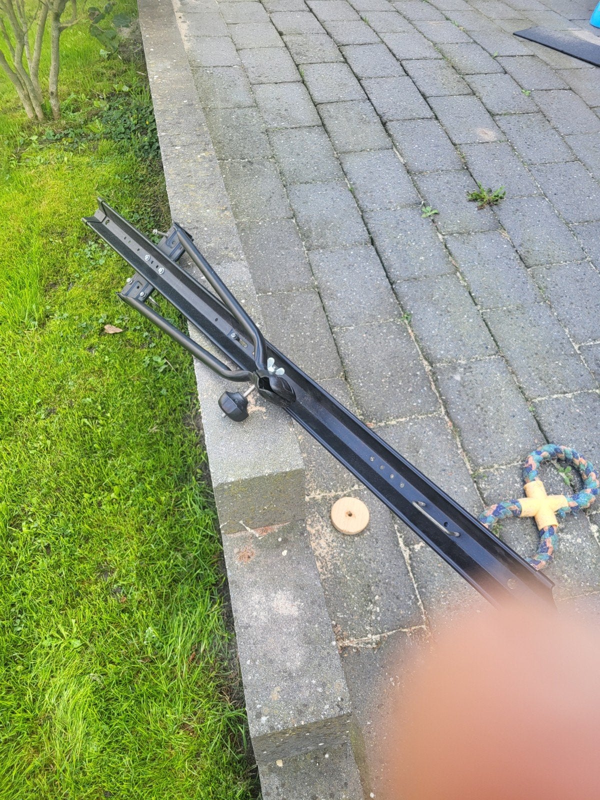 Fietsendrager voor dakmontage, Ophalen