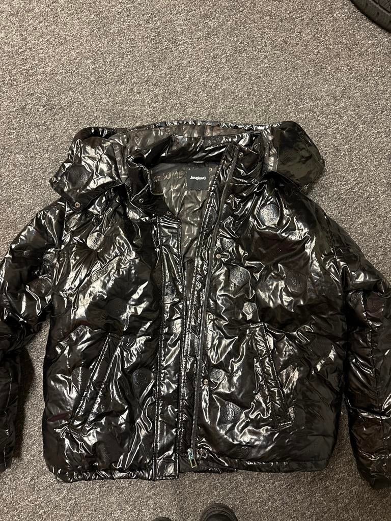 Desigual dames jas xl, Ophalen of Verzenden, Zo goed als nieuw, Maat 46/48 (XL) of groter, Zwart