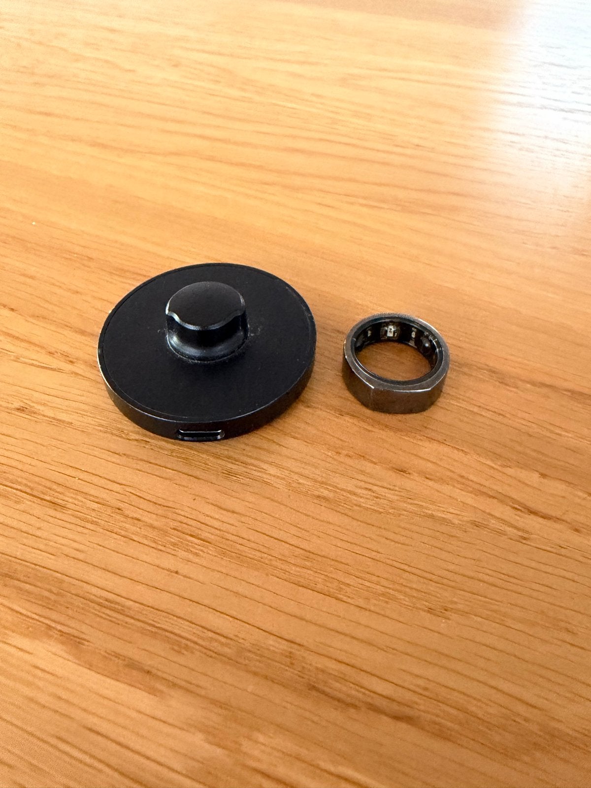 Oura Ring Gen 3 Zwart - Maat 7, Overige materialen, Gebruikt, Verzenden, 19 tot 20