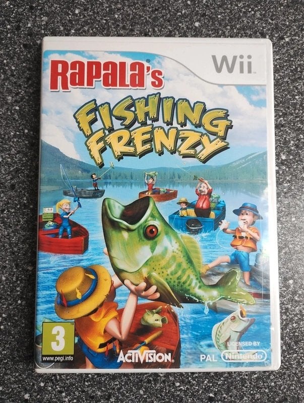 Rapala's Fishing Frenzy, Verzenden, 1 speler, Zo goed als nieuw, Vanaf 3 jaar