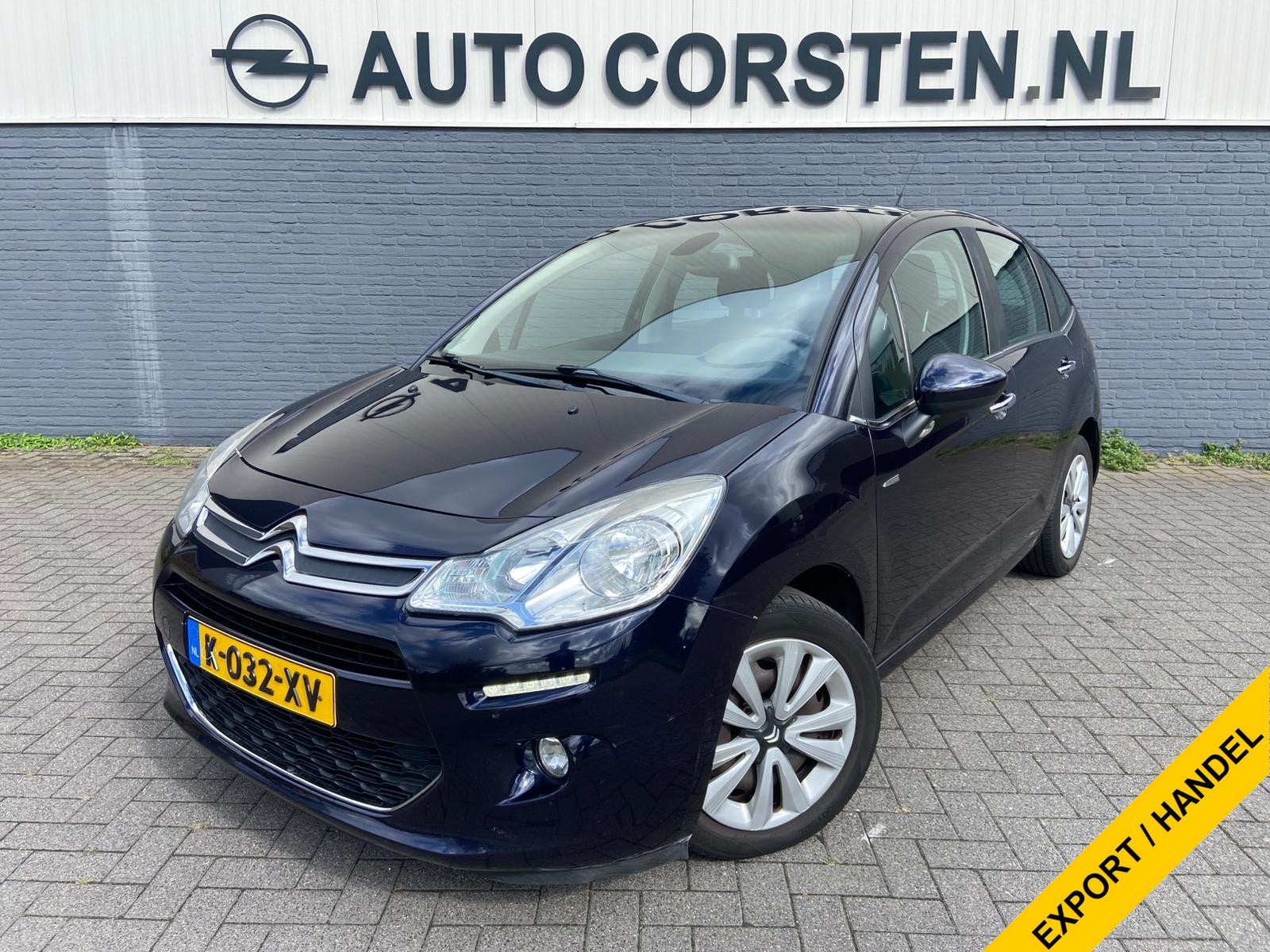 Citroën C3 1.6 e-HDi 93PK 5Drs Ecc Cruise Control Pdc Selec, Auto's, Voorwielaandrijving, Euro 5, Zwart, 4 cilinders