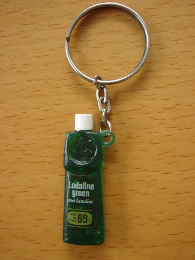 Sleutelhanger Lodaline  groen met Lavoline  , Ophalen of Verzenden, Gebruikt, Merk